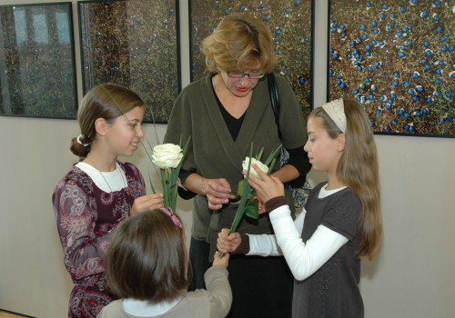 Vernissage - Umrahmung der Volksbank Kirchheim-Nürtingen