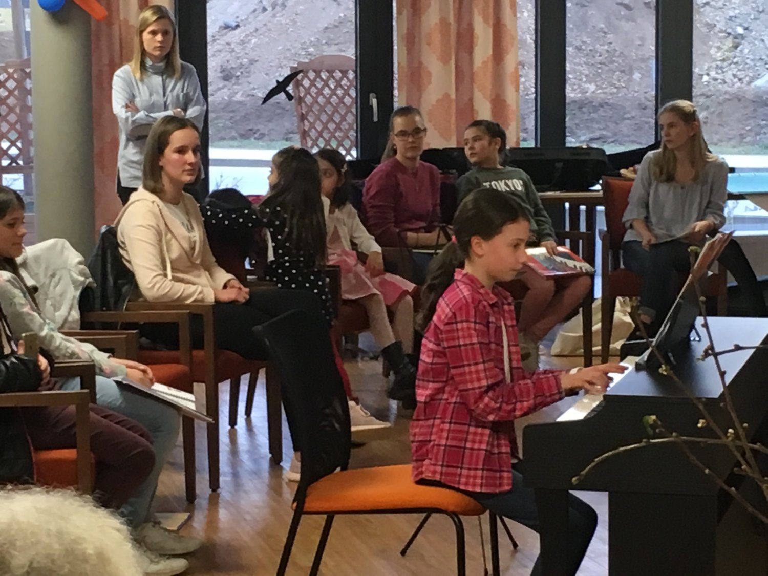 Seniorenkonzert mit Übergabe E-Piano