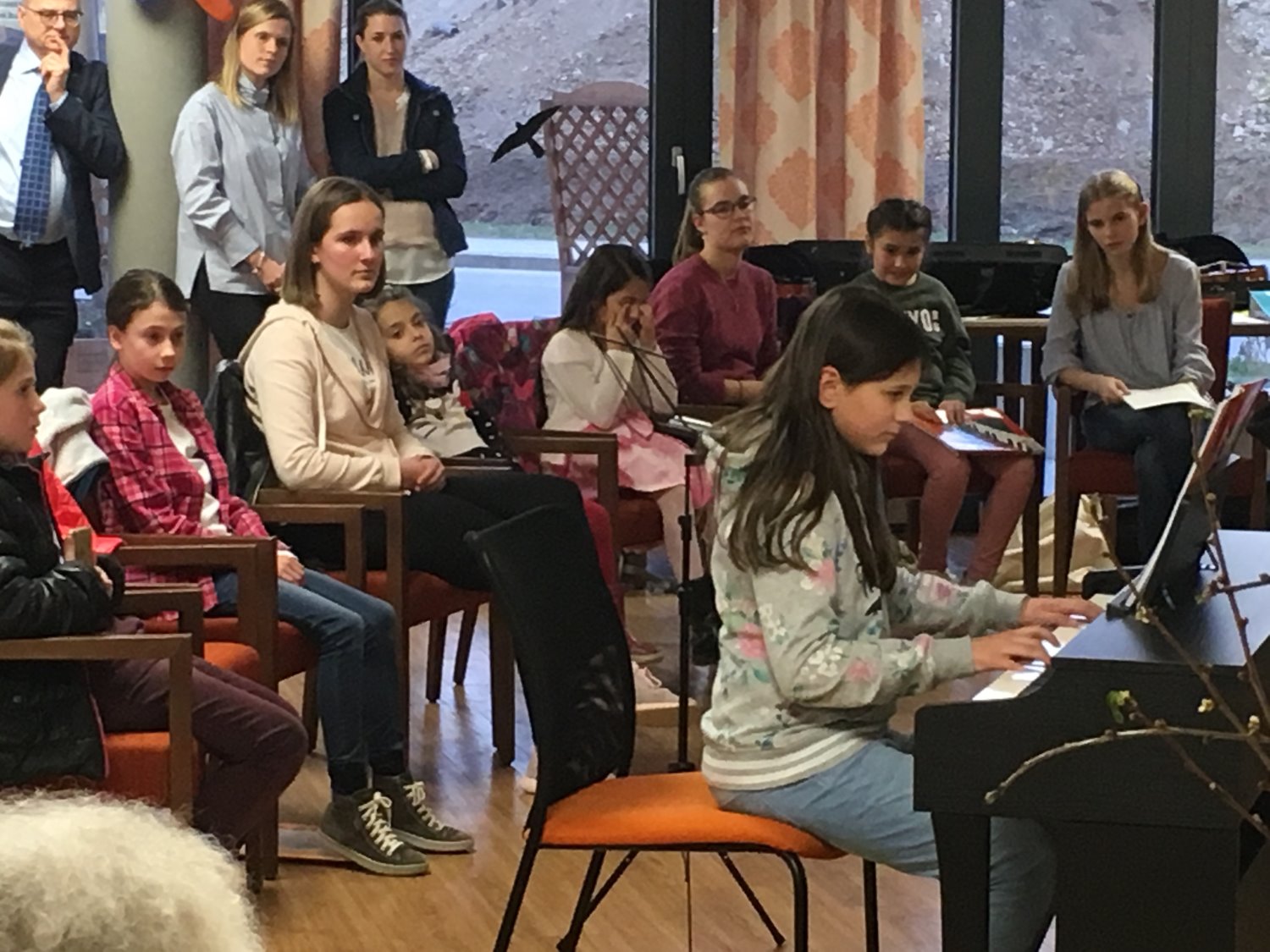 Seniorenkonzert mit Übergabe E-Piano