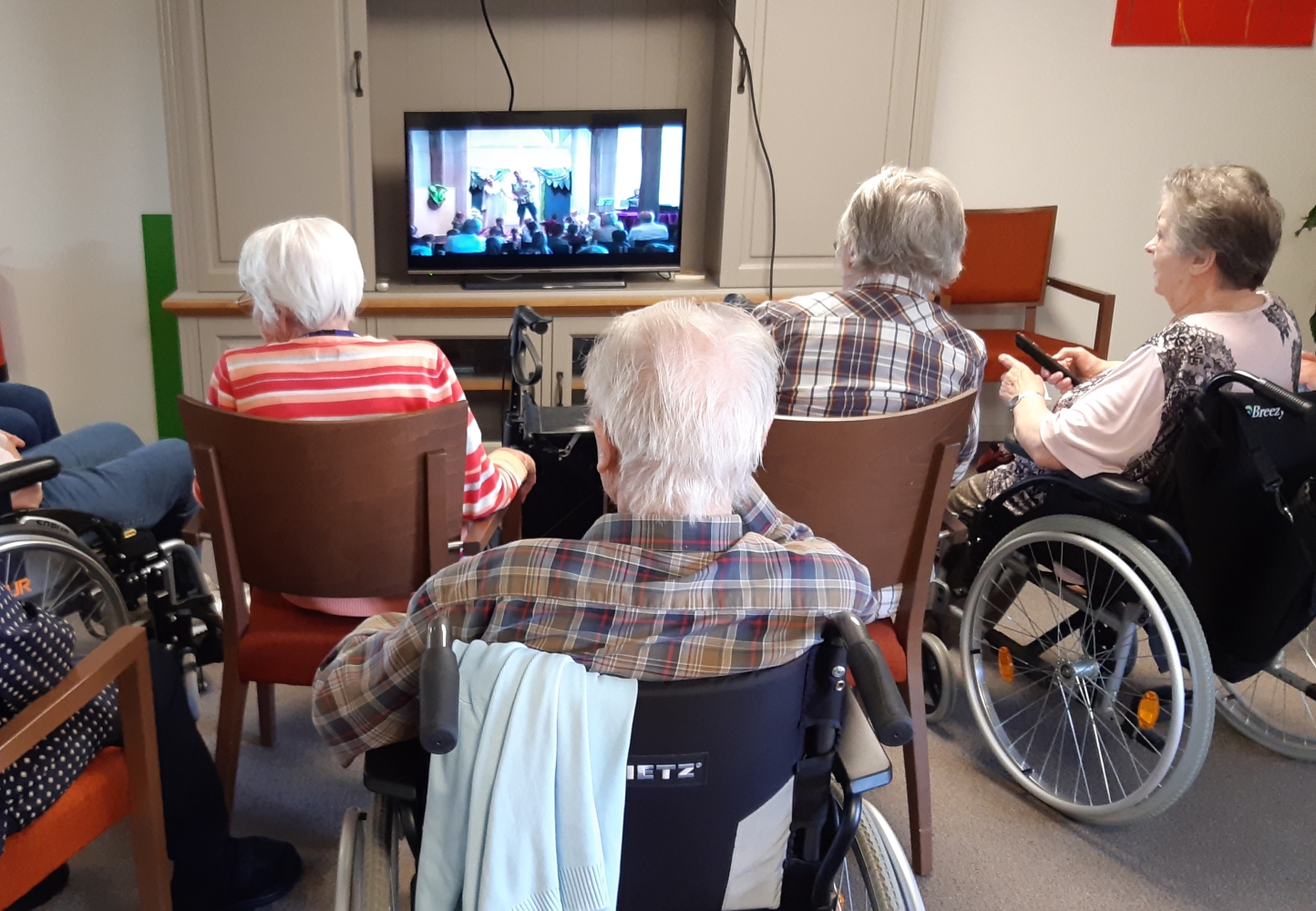 
Oper mit GRINIO als virtuelles Erlebnis im Seniorenzentrum Taläcker in Wendlingen