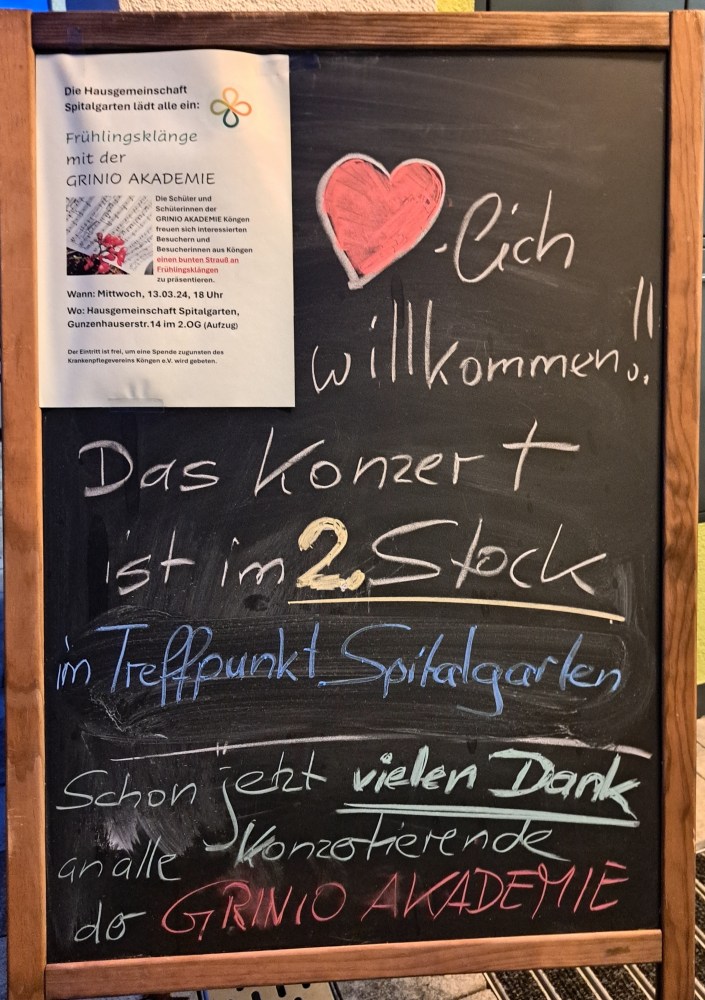 Frühlingsklänge im Taläcker / Bild Nr. 1